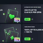 LuckyWave recurring promotions section on the official promotions page