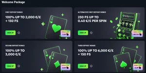 LuckyWave recurring promotions section on the official promotions page